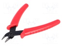 Pliers; cutting; Pliers len: 125mm; Cut: without chamfer