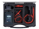 Tester: battery tester; LCD; VAC: 0÷300V; VDC: -600÷600V; 0÷1000mΩ