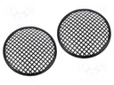Loudspeaker grille; 8"