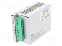 Power supply: buffer; modular; 50W; 26.4VDC; 2A; 230VAC; DIN; OUT: 1