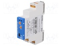 Timer; 1s÷100h; SPDT x2; 250VAC/8A; 12÷240VAC; 12÷240VDC; DIN; IP20