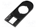 Bezel without description label; RMQ-Titan; 30x75mm