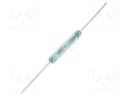 Reed switch; Range: 22÷38AT; Pswitch: 10W; Ø2.54x14.73mm; 500mA