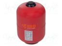 Expansion vessel; BASIC; 0÷100°C; central heating systems; 8l
