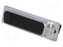 D-Sub HD; PIN: 44; plug; HDP-22; male; w/o contacts