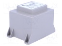 Transformer: encapsulated; 45VA; 230VAC; 18V; 18V; 1.25A; 1.25A