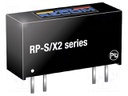 Converter: DC/DC; 1W; Uin: 21.6÷26.4V; Uout: 5VDC; Iout: 200mA; SIP7