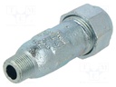 Splice terminal: clamping; cast iron; Thread: G 3/8" external