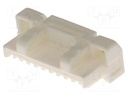 Plug; wire-board; female; CLIK-Mate; 1.25mm; PIN: 10; w/o contacts