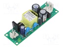 Converter: AC/DC; 15W; 80÷275VAC; Uout: 24VDC; Iout: 625mA; 86%