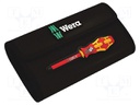 Screwdrivers; Pcs: 16; insulated; Package: case; 1kVAC