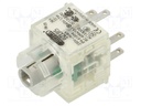 Contact block; -30÷70°C; Illumin: yes; IP00; Contacts: NO x2; 3mm