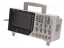 Oscilloscope: digital; Band: ≤200MHz; Channels: 4; 64kpts/ch; 1Gsps