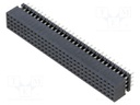 Connector: PCB to PCB; female; PIN: 120; 2mm; THT; socket; straight