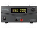 Power supply: laboratory; Channels: 1; 60V; 30A