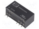 Converter: DC/DC; 1W; Uin: 4.5÷9V; 3.3VDC; Iout: 303mA; SIP; 4g; OUT: 1