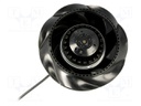 Fan: AC; radial; 230VAC; Ø190x68.5mm; ball bearing; 2350rpm; IP44