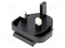 Adapter; Plug: UK; Application: GE12I,GE18I,GE24I,GE30I