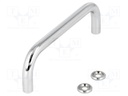 Handle; Mat: chromium plated steel; chromium plated; H: 35mm