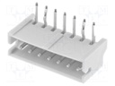 Socket; wire-board; male; ZH; 1.5mm; PIN: 7; THT; 50V; 1A; -25÷85°C