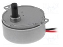 Motor: AC; synchronous; 4W; 220/240VAC; 30rpm; IP50; -20÷80°C