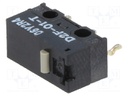 Microswitch SNAP ACTION; without lever; SPDT; 0.1A/30VDC; Pos: 2