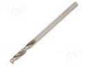Drill bit; for metal; Ø: 2.1mm; L: 38mm; HSS-CO; bulk,industrial