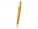Needle-like test probe; Operational spring compression: 2.65mm