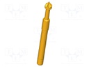 Test needle; Operational spring compression: 4mm; 5A; Ø: 3mm; 1N