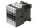 Contactor: 4-pole; for DIN rail mounting; 6K; IP20