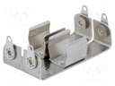 Holder; AA,R6; Batt.no: 2; screw; aluminium