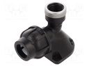 Splice terminal: clamping; Thread: G 3/4" internal; 25mm; Plast