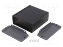 Enclosure: multipurpose; with fixing lugs,with panel; TEKAL