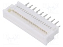 Connector: FFC (FPC); straight; PIN: 19; ZIF; THT; 200V; tinned; 1A