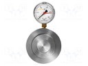 Meter: force; analogue; 0÷25kN; Resol: 1000N; 1.95%; Unit: kN; M6 x2