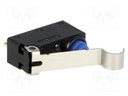 Microswitch SNAP ACTION; with lever with roller simulation