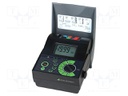 Meter: grounding resistance; 0÷19.99kΩ; IP54; 40V