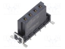 Connector: PCB to PCB; female; PIN: 4; 2.54mm; -55÷125°C; 20A; SMT