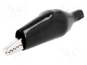 Crocodile clip; 60VDC; Grip capac: max.11mm; Overall len: 54mm