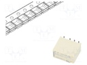 Relay: electromagnetic; DPDT; Ucoil: 12VDC; 0.3A/125VAC; 1A/30VDC