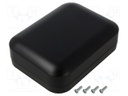 Enclosure: multipurpose; X: 120mm; Y: 160mm; Z: 45mm; 1556; ABS; black
