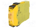 Module: safety relay; Series: PNOZ s4 C; IN: 3; OUT: 5; Mounting: DIN