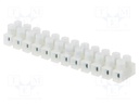 Terminal block; screw terminal; ways: 12; 0.5÷4mm2; terminals: 24