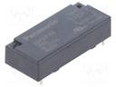 Relay: miniature; NC + NO; Ucoil: 16VDC; 4A/250VAC; 4A/30VDC; 6A