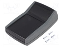 Enclosure: for devices with displays; X: 96mm; Y: 150mm; Z: 50mm
