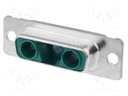 Special D-Sub; PIN: 3(3+0); plug; male/female; for cable; 33.3mm