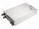 AC/DC Enclosed Power Supply (PSU), ITE, 1 Outputs, 3 kW, 250 V, 12 A