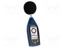 Meter: sound level; touch screen,LCD; Range: 21÷143dBA; IP20; 8GB