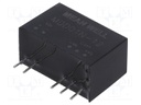 Converter: DC/DC; 1W; Uin: 21.6÷26.4V; Uout: 12VDC; Uout2: -12VDC