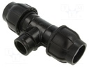 Splice terminal: clamping; for PE pipes; Plast; Medium: water